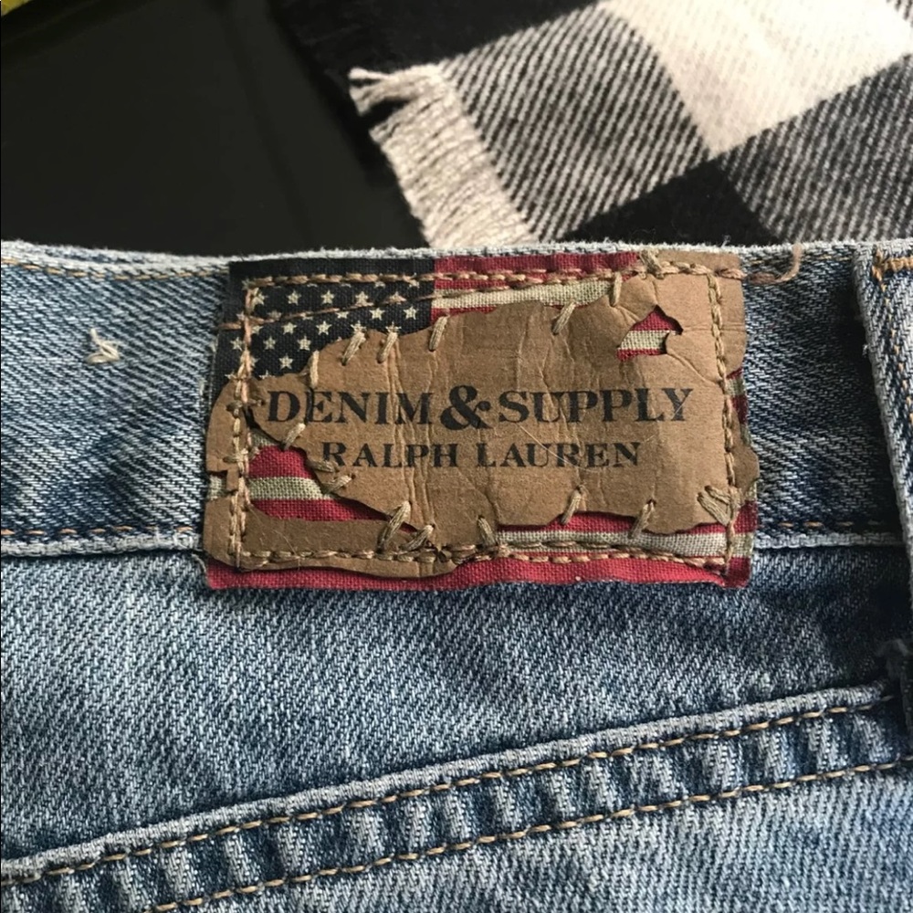 for the 4th of July! Ralph Lauren jean shorts